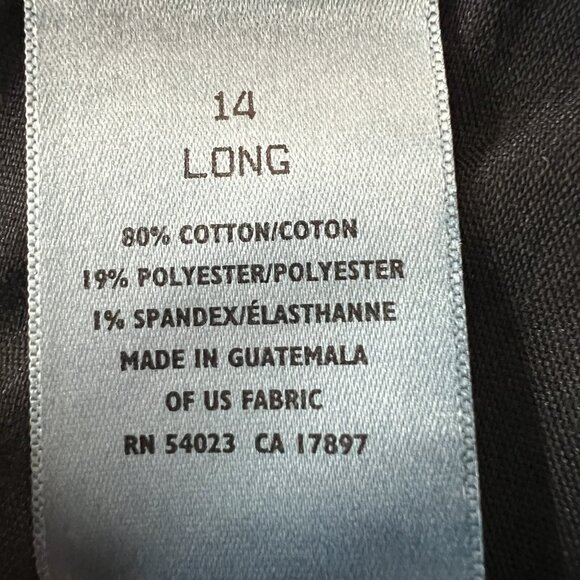 The Diva Women's Denim Jeans Size 14 Long Boot Cut Mid Rise Stretch Navy - Picture 6 of 11